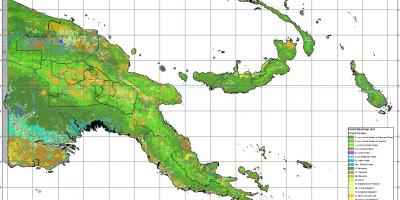 Žemėlapis papua naujoji gvinėja klimato