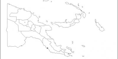 Žemėlapis papua naujoji gvinėja žemėlapio kontūras