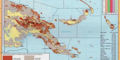 Žemėlapis papua naujosios gvinėjos gyventojų